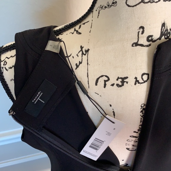 NWT Tahari Black 🖤 Dress 8 - Picture 5 of 6